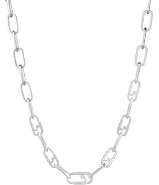 Liu.Jo Očarljiva jeklena ogrlica s kristali Identity LJ1959