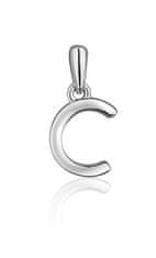 JVD Minimalističen srebrn obesek s črko "C" SVLP0948XH2000C