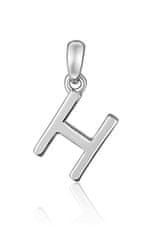 JVD Minimalističen srebrn obesek s črko "H" SVLP0948XH2000H