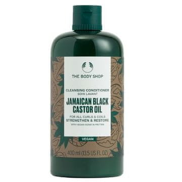 The Body Shop Balzam brez izpiranja za kodraste in valovite lase Jamajško črno ricinusovo olje (Cleansing Conditio