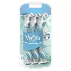 Gillette Britvice za enkratno uporabo Venus 3 Sensitiv e 6 kosov