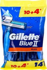 Gillette Moški britvice za enkratno uporabo Gillette Blue 2 Plus 10 + 4 kos