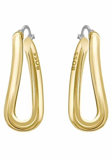 Hugo Boss Elegantni pozlačeni prstani Melya 1580440