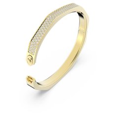 Swarovski Dexter 5639201 sijoča pozlačena polna zapestnica (Dimenzije XL (6,6 x 5,3 cm))