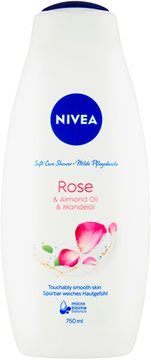 Nivea Gel za prhanje Rose & Almond Milk (Shower Gel) 750 ml