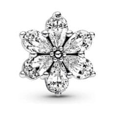 Pandora Srebrna perla v obliki rože 792623C01