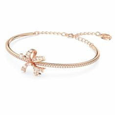 Swarovski Očarljiva bronasta zapestnica s pentljo Volta 5647565