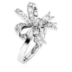 Swarovski Vpadljiv prstan s pentljo Volta 5647722 (Obseg 58 mm)