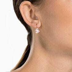 Swarovski Čudoviti pozlačeni uhani s kristali Bella 5662093