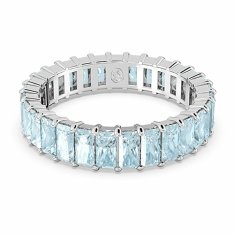 Swarovski Očarljiv prstan s kristali Matrix 5661908 (Obseg 55 mm)