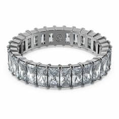 Swarovski Očarljiv prstan s kristali Matrix 5648916 (Obseg 50 mm)