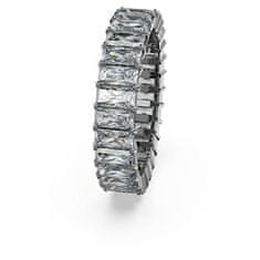 Swarovski Očarljiv prstan s kristali Matrix 5648916 (Obseg 50 mm)