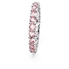 Swarovski Očarljiv prstan s kristali Matrix 5658852 (Obseg 50 mm)