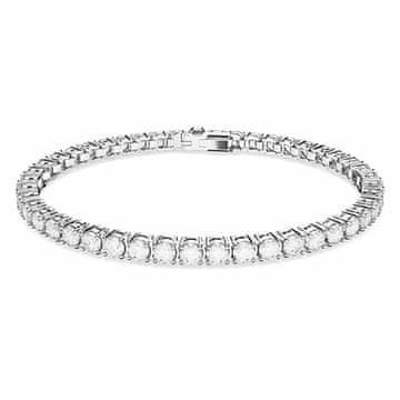 Swarovski Brezčasna zapestnica s kristali Matrix Tennis 5648937