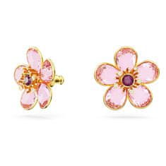 Swarovski Čudoviti pozlačeni uhani s kristali Florere 5656635