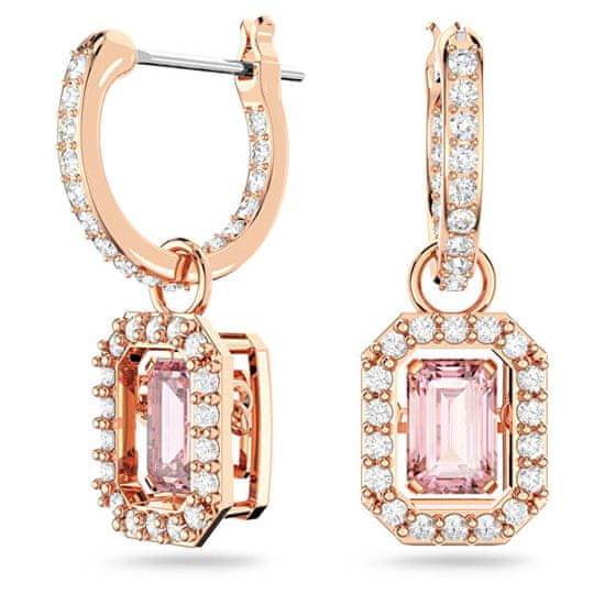 Swarovski Očarljivi pozlačeni uhani s kristali Millenia 5649474