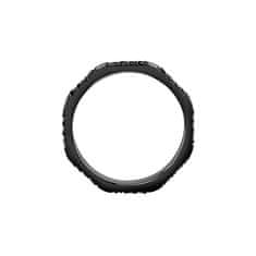Morellato Brezčasni črni kristalni prstan Motown SALS84 (Obseg 59 mm)