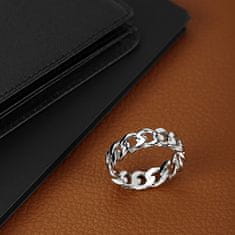 Morellato Catene SATX270 moderen jekleni prstan (Obseg 59 mm)