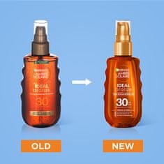 Garnier Zaščitno olje za podporo porjavelosti SPF 30 Ideal Bronze ( Protective Oil) 150 ml