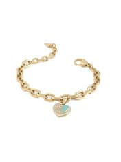Guess Čudovita zapestnica Guess iz polnega zlata JUBB03034JWYGTQS