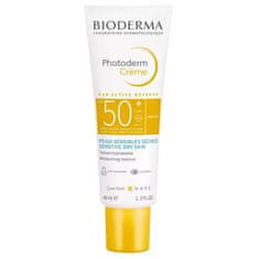 Bioderma Zaščitna krema za sončenje za občutljivo in suho kožo SPF 50+ Photoderm Creme (Cream) 40 ml