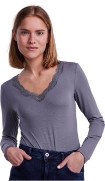 Pieces Ženska majica PCBARBERA Stan dard Fit 17141053 Trooper