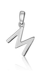 JVD Minimalističen srebrn obesek s črko "M" SVLP0948XH2000M