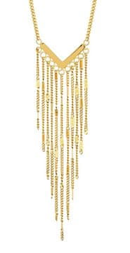 Preciosa Ogrlica iz pozlačenega jekla Decent Milano 7464Y00