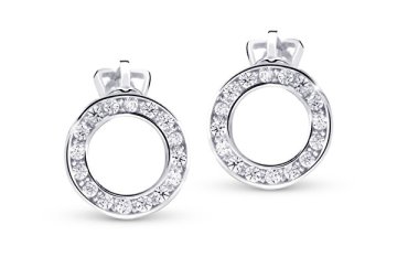 Cutie Jewellery Čudoviti uhani iz belega zlata Z3060-30-10-X-2