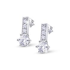Cutie Jewellery Čudoviti viseči uhani s cirkoni Z8057-30-10-X-2