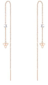 Tamaris Modni dolgi bronasti uhani TJ-0006-E-12