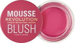 Makeup Revolution Blush Mousse Blush 6 g (Odtenek Blossom Rose Pink)