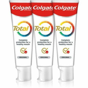 Colgate Zobna pasta Total Original Trio 3 x 75 ml