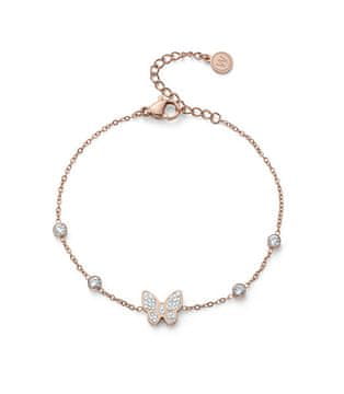Oliver Weber Nežna bronasta zapestnica z metulji Nantosuelta Magic Blossoms 32335RG
