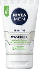 Nivea Čistilni gel Men Sensitiv e (Wash Gel) 100 ml