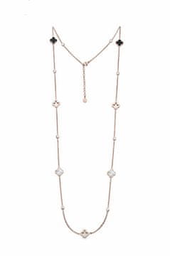 Oliver Weber Luksuzna dolga ogrlica s kubičnim cirkonijem Delight Freedom 12377RG