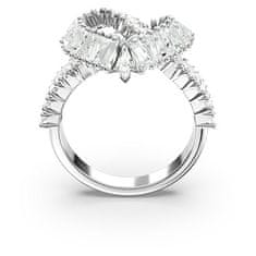 Swarovski Kupidonov romantični prstan s srcem 5648291 (Obseg 52 mm)