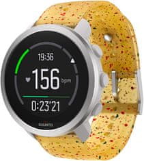 4wrist Silikonski pašček za Suunto Vertical/9 Peak Pro/9 Peak/5 Peak - 22 mm - oranžen