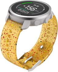 4wrist Silikonski pašček za Suunto Vertical/9 Peak Pro/9 Peak/5 Peak - 22 mm - oranžen