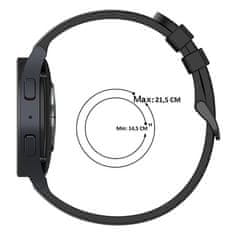 4wrist Univerzalni silikonski pašček s srebrno zaponko 20 mm - roza