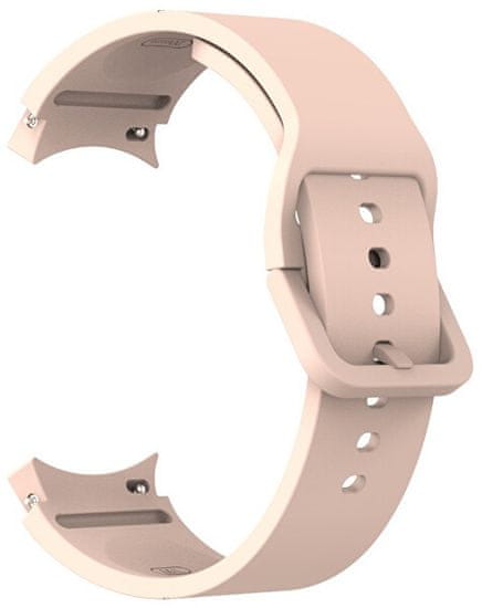 4wrist Silikonski pašček za Samsung Galaxy Watch 6/5/4 - Peščeno roza