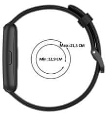 4wrist Silikonski pašček za Huawei Watch Band 7 - roza