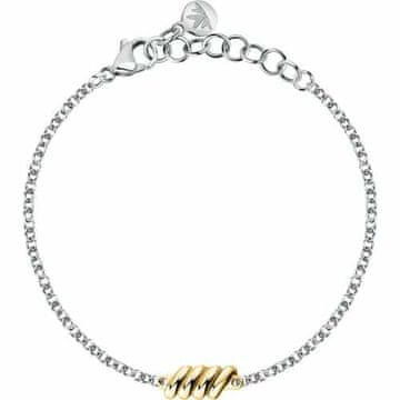 Morellato Decentna jeklena dvobarvna zapestnica Torchon SAWZ08