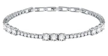 Morellato Bleščeča zapestnica s prozornimi kubičnimi cirkoni Scintille SAQF12