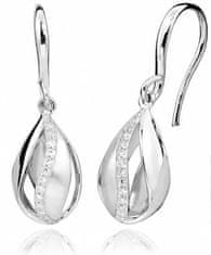 Silver Cat Modni uhani s cirkoni SC394