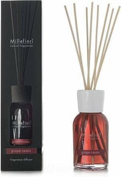 Millefiori Milano Stekleni difuzor Natural Grape Cassis 500 ml