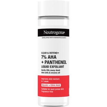 Neutrogena Tekoči piling Clear & Defend + (Liquid Exfoliant) 125 ml