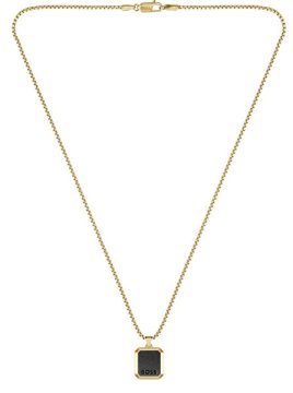 Hugo Boss Elegantna pozlačena moška ogrlica 1580538