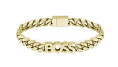 Hugo Boss Modna pozlačena zapestnica Boss 1580505 (Dolžina 19 cm)
