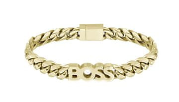 Hugo Boss Modna pozlačena zapestnica Boss 1580505